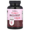 Cápsulas de raíz de maca orgánica para mujeres | Maca peruana 2250 mg extra fuerte | Polvo de raíz roja, negra y amarilla con pimienta negra | Suplemento de hierbas para apoyar el equilibrio